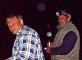 Night fishing at Bacton